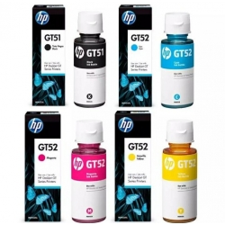 Tinta Printer HP G-Series GT52 Cyan, Yellow, Magenta ORIGINAL